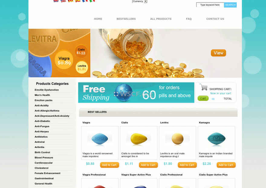 Zeromilestore.com Confidential online Pharmacy.